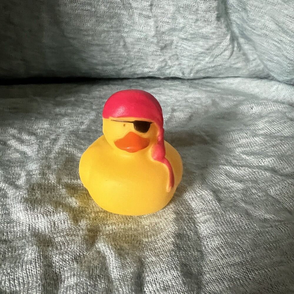 Pirate Rubber Duck, Bath Toy, Jeep 2”